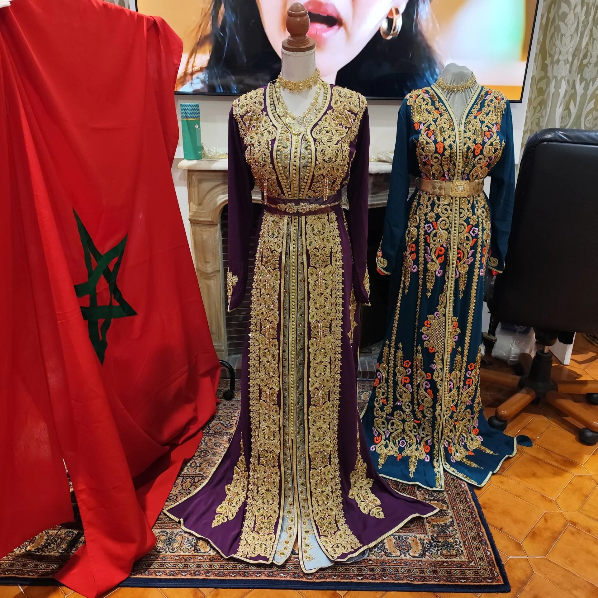 caftan marocain neuf - Takchita deux pièces – Image 18