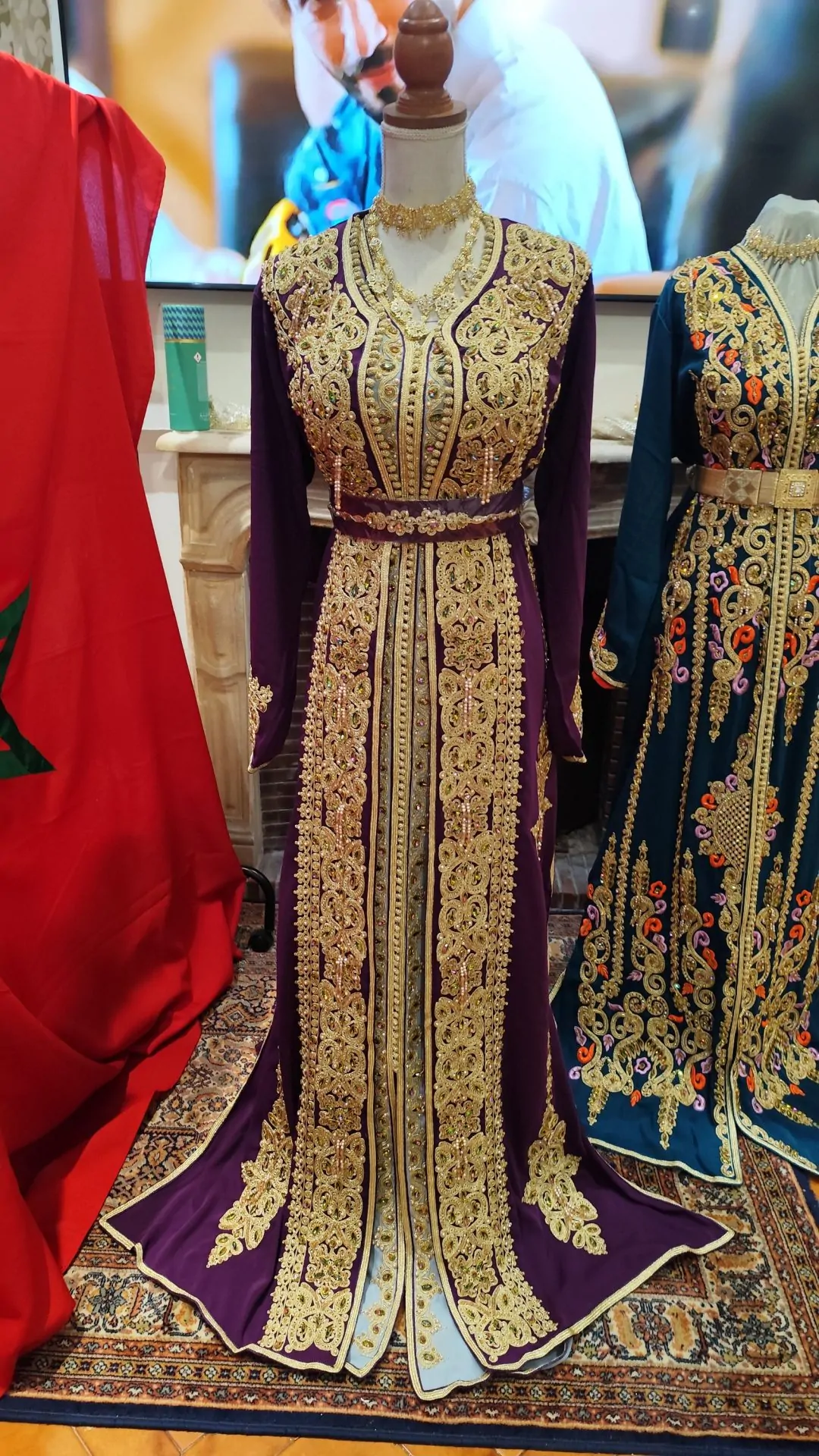 caftan marocain neuf - Takchita deux pièces – Image 6