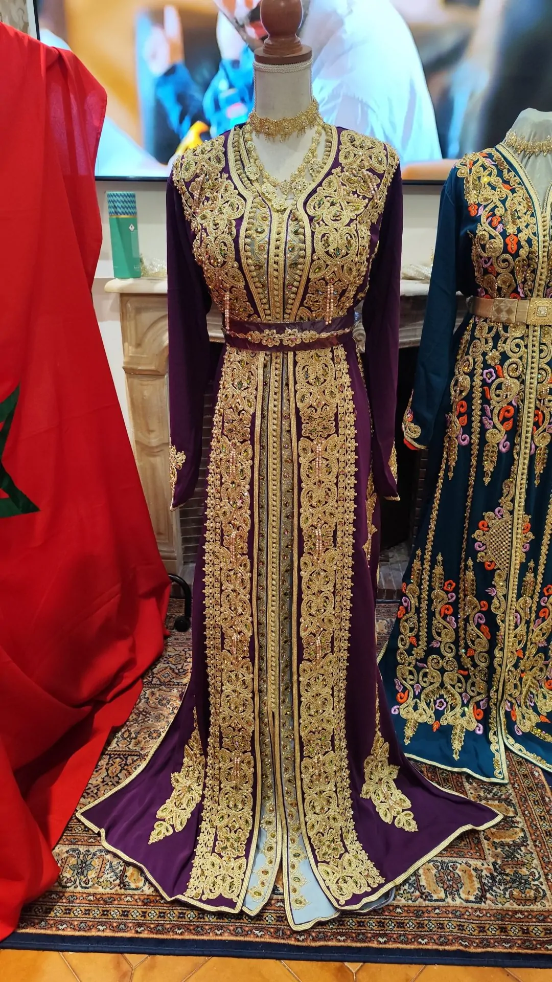 caftan marocain neuf - Takchita deux pièces – Image 13