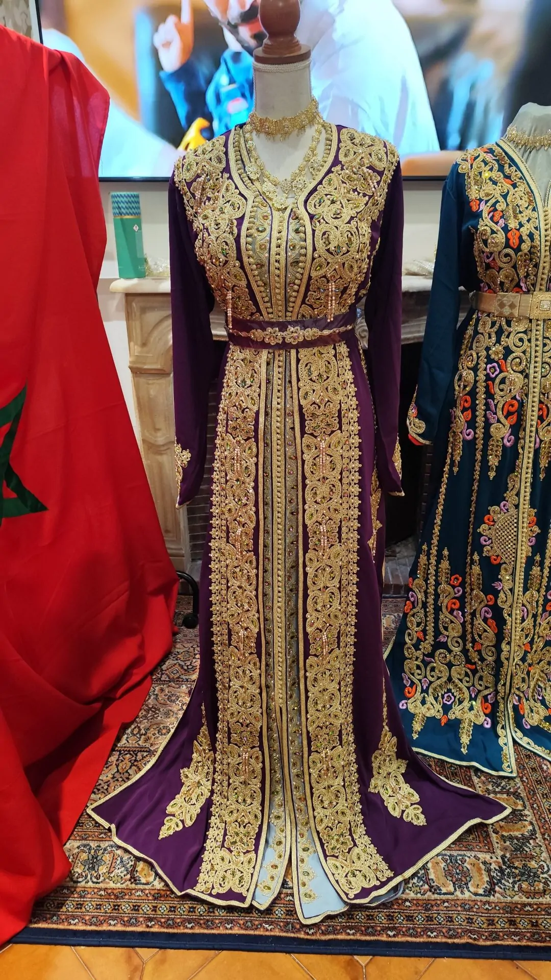 caftan marocain neuf - Takchita deux pièces – Image 15