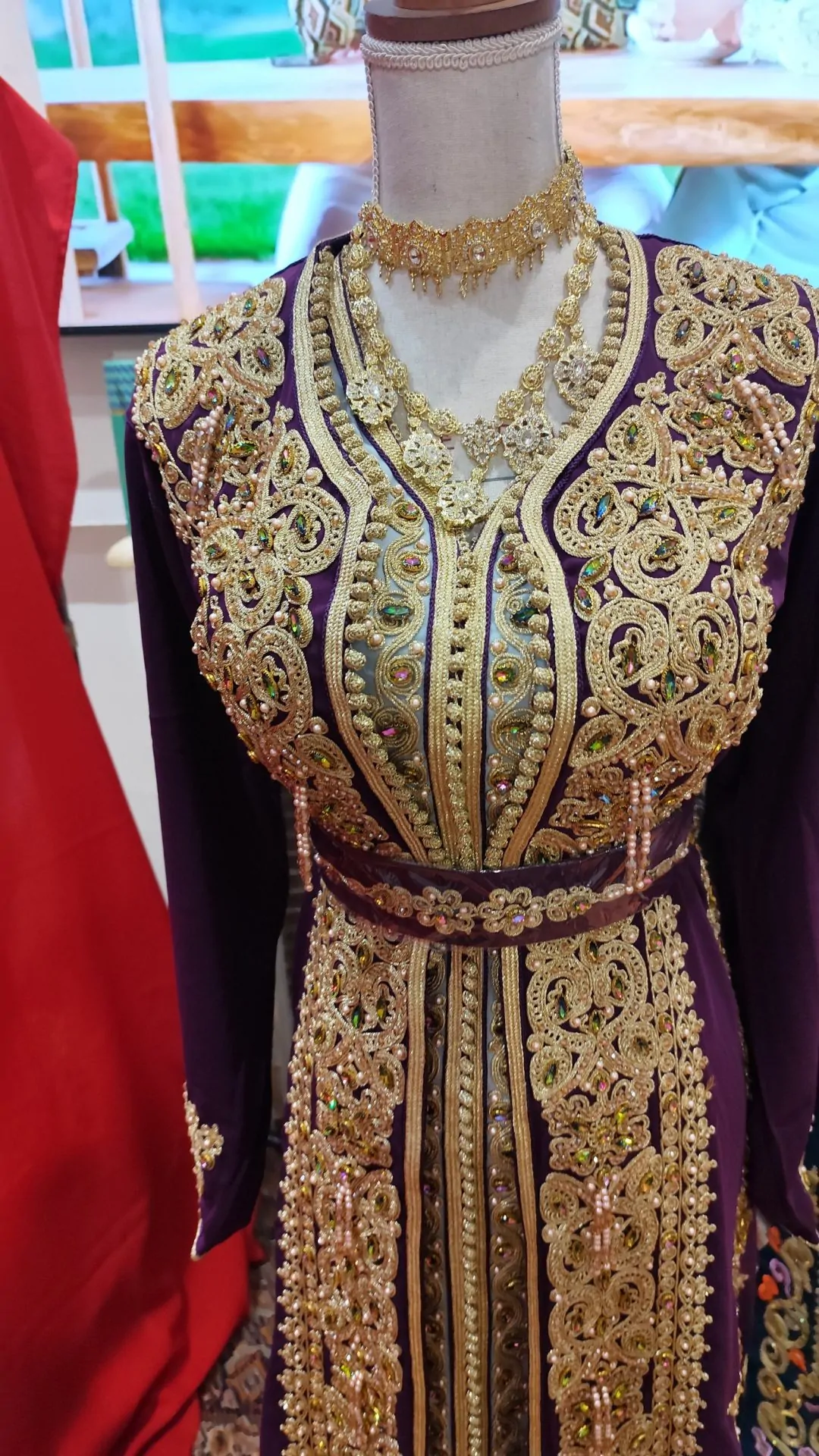 caftan marocain neuf - Takchita deux pièces – Image 11