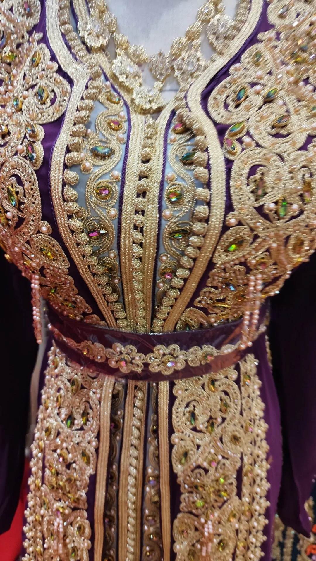 caftan marocain neuf - Takchita deux pièces – Image 9