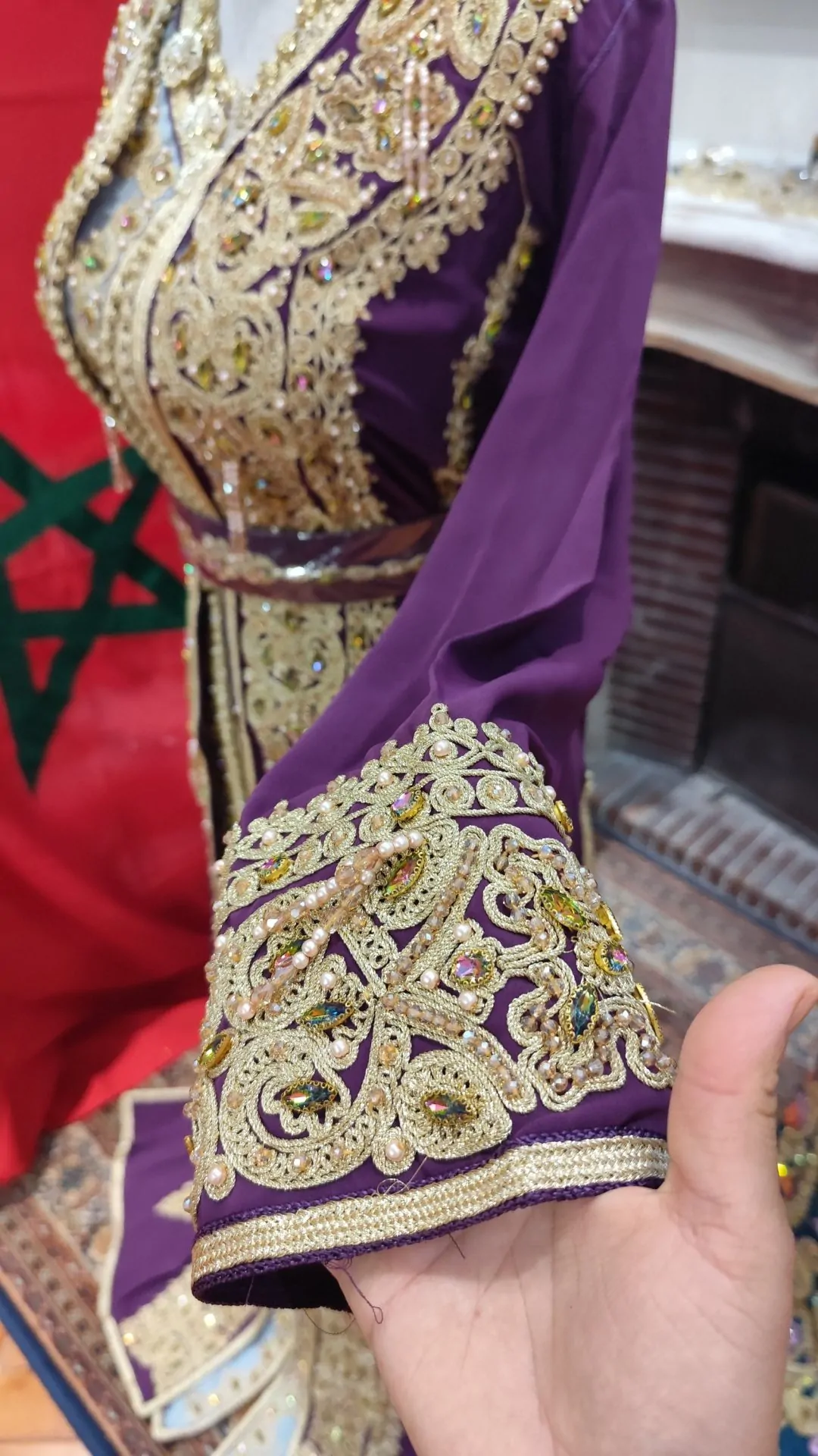 caftan marocain neuf - Takchita deux pièces – Image 8