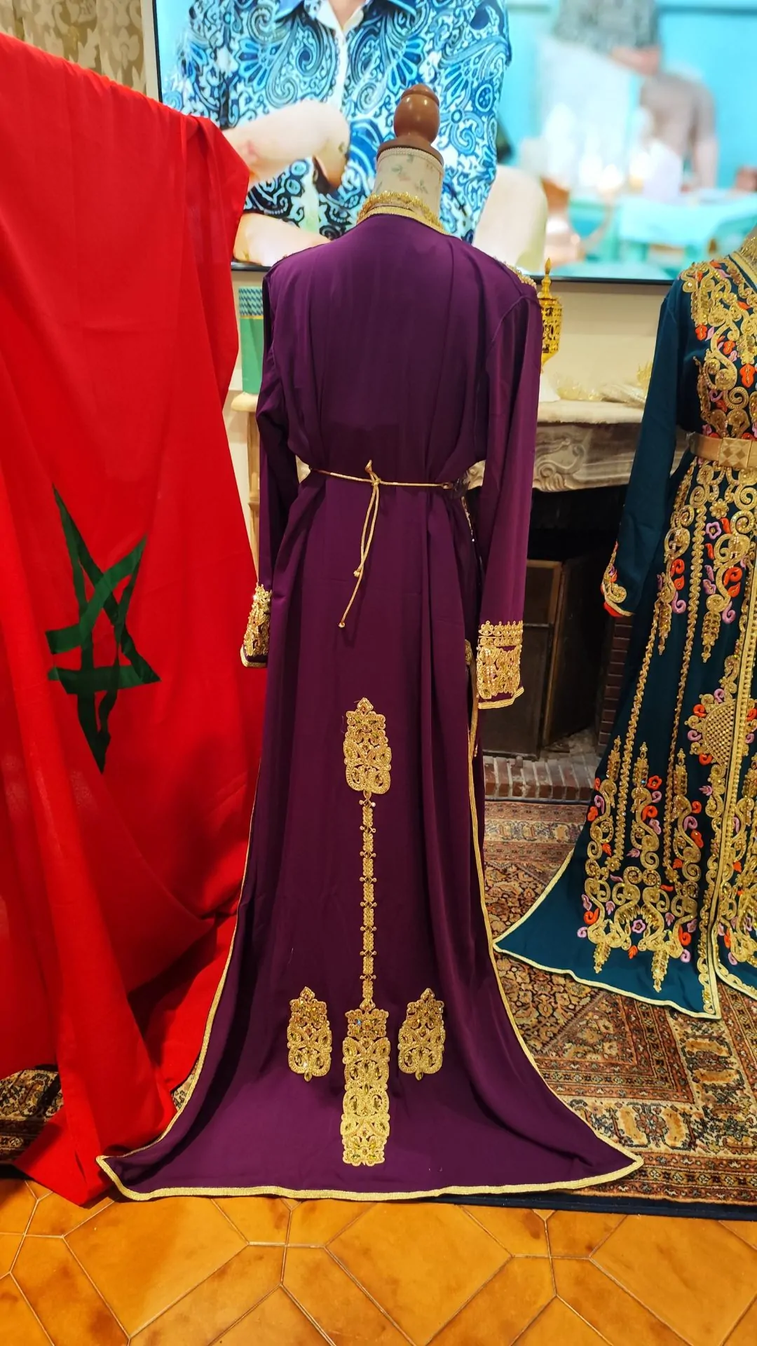 caftan marocain neuf - Takchita deux pièces – Image 2