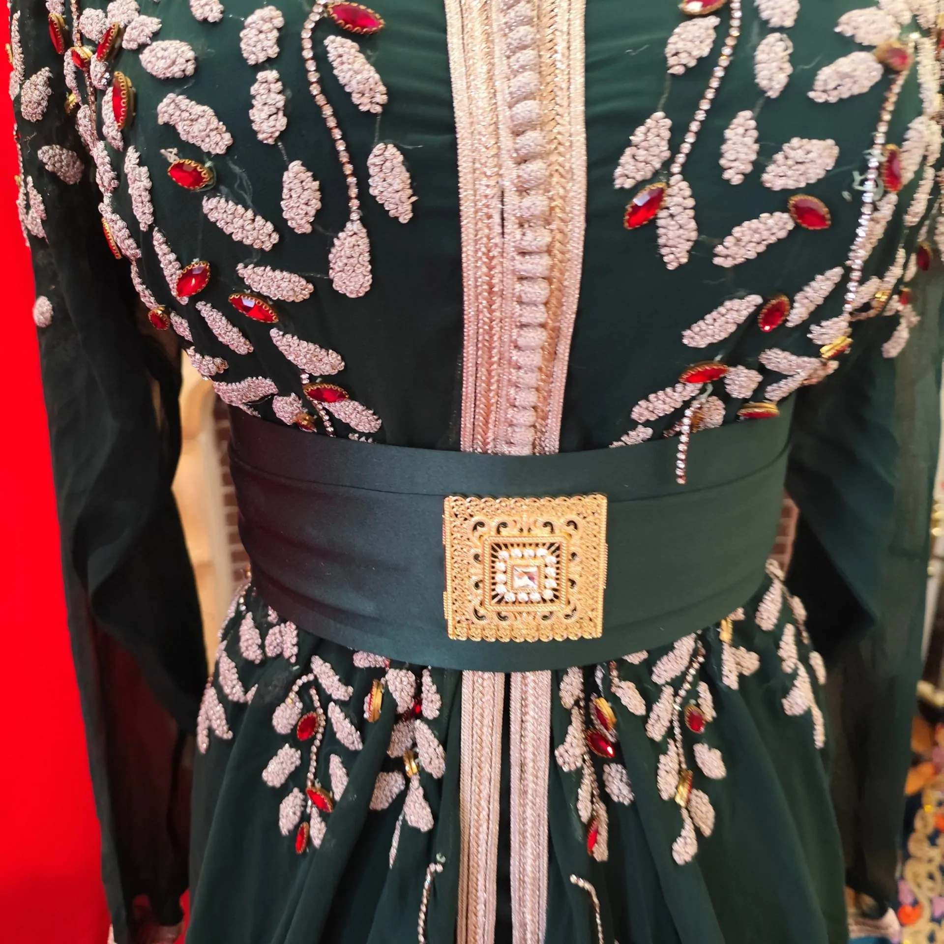 caftan marocain d occasion deux pièces – Image 14
