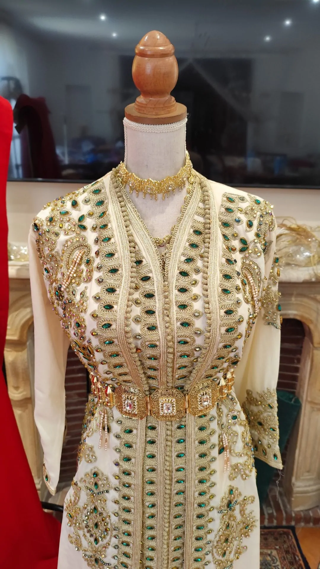 caftan marocain neuf doublé deux pièces – Image 9