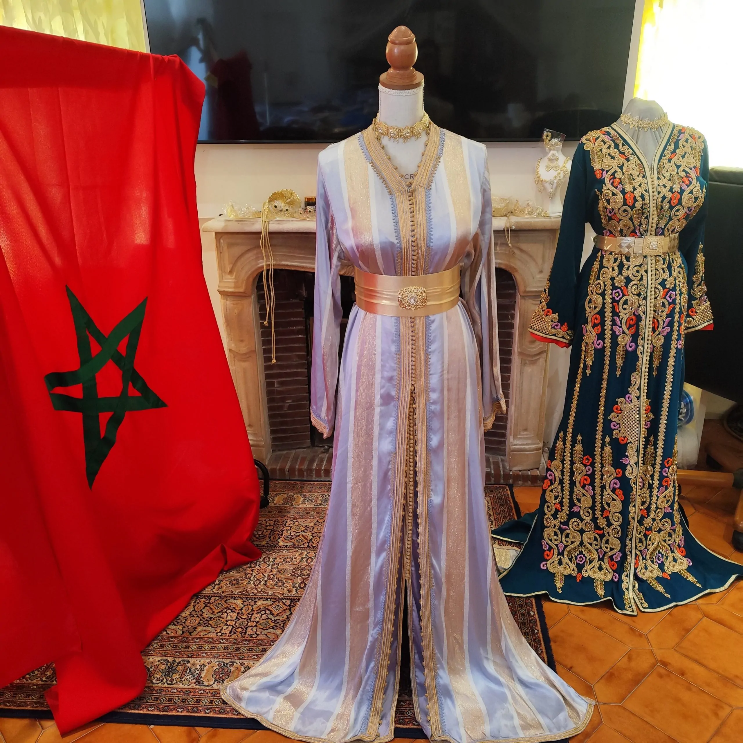 caftan marocain d occasion nikel – Image 7