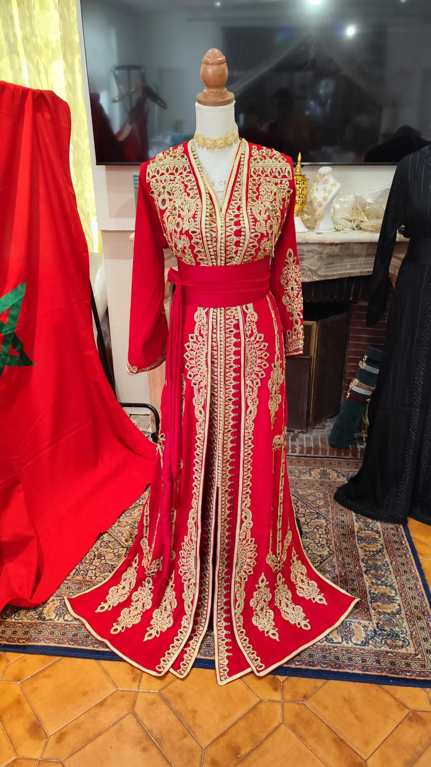 caftan marocain neuf doublé – Image 8