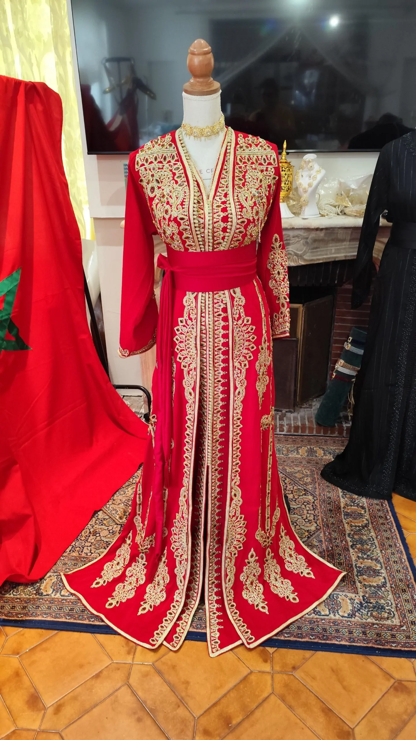 caftan marocain neuf doublé – Image 11