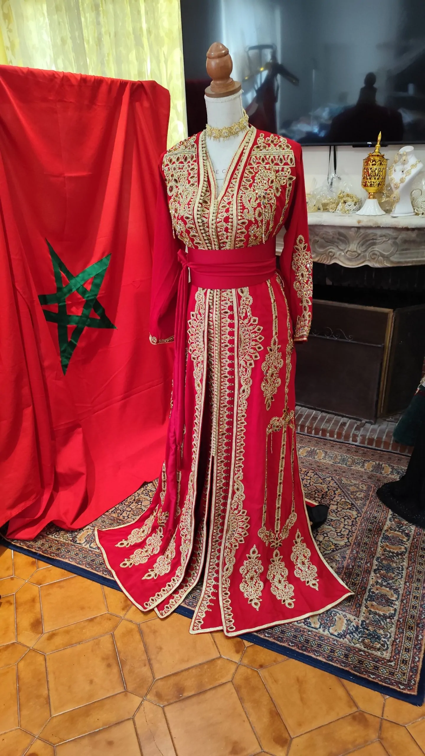 caftan marocain neuf doublé – Image 14