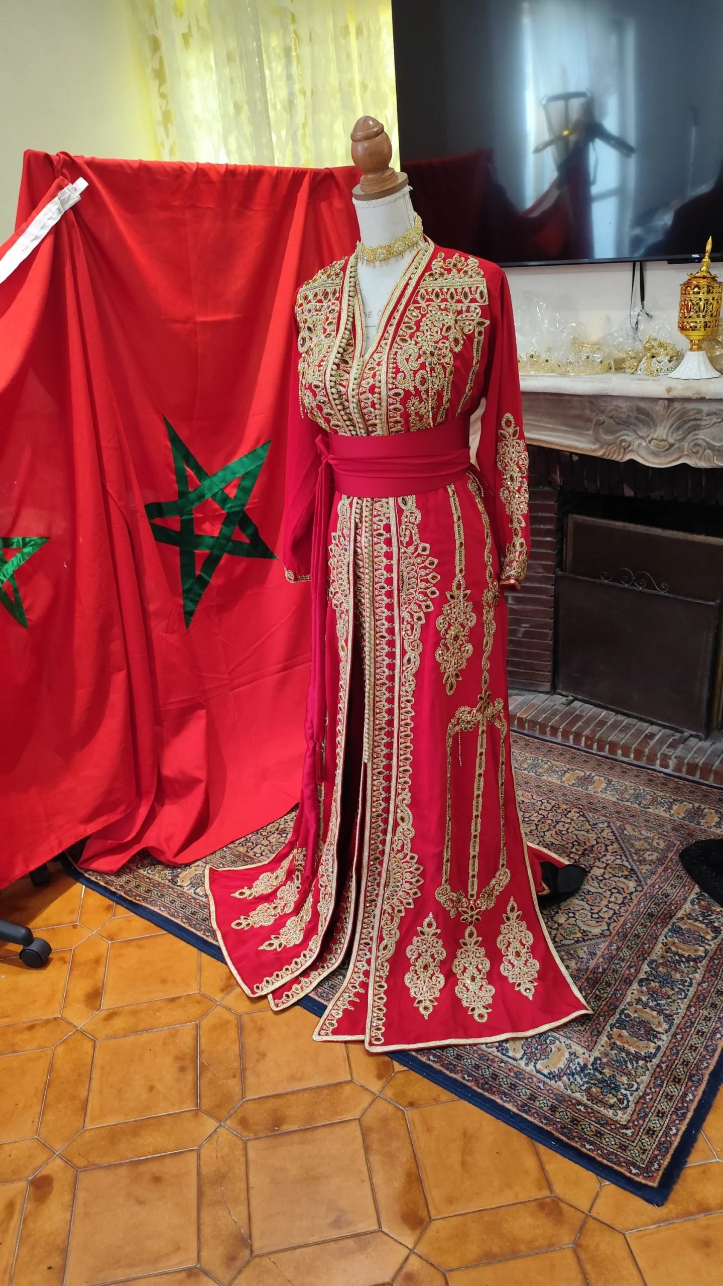 caftan marocain neuf doublé – Image 4