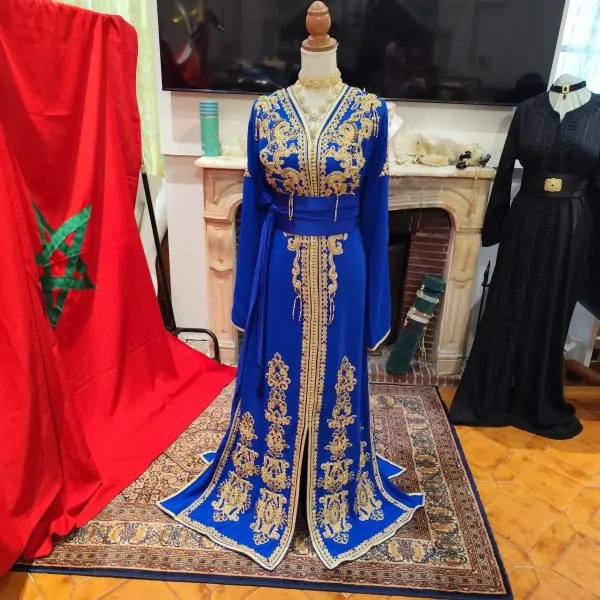 lot deux caftan marocain neuf grande taille