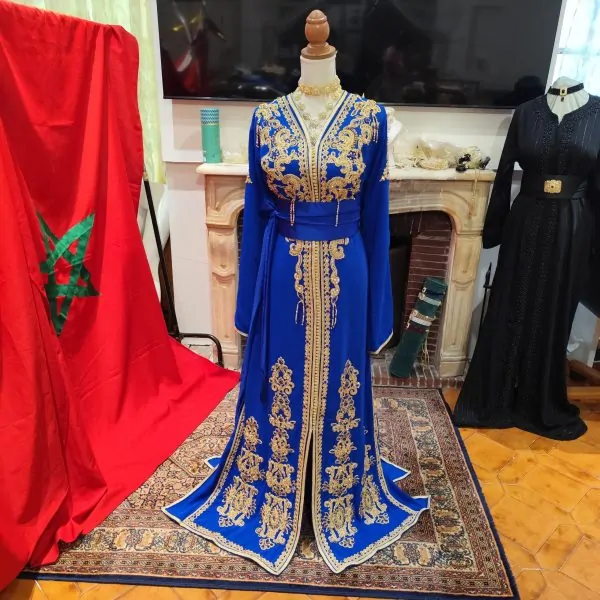 lot deux caftan marocain neuf grande taille — photo 11