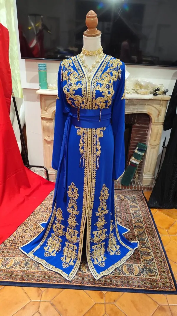 lot deux caftan marocain neuf grande taille — photo 10