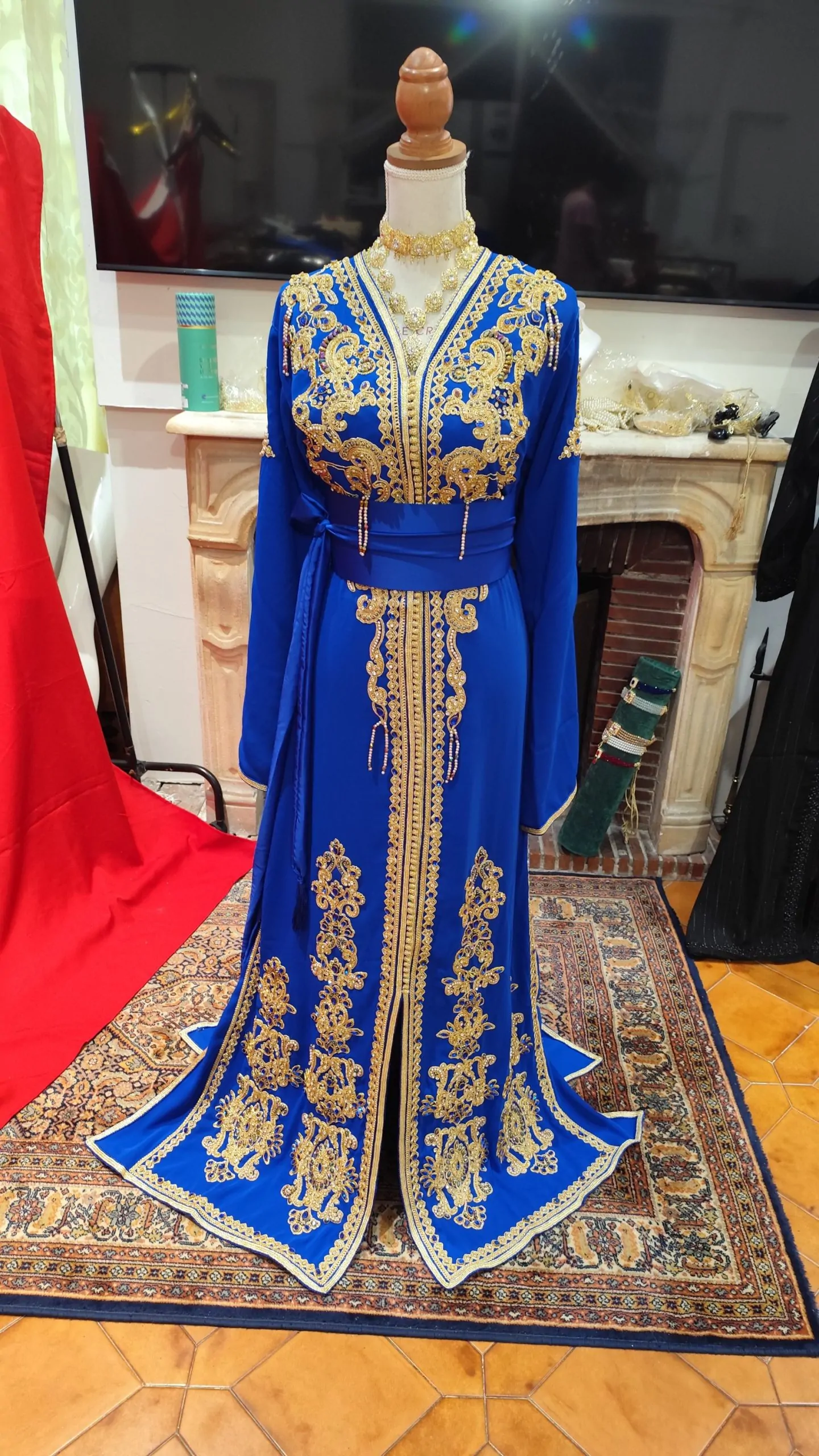 lot deux caftan marocain neuf grande taille – Image 10
