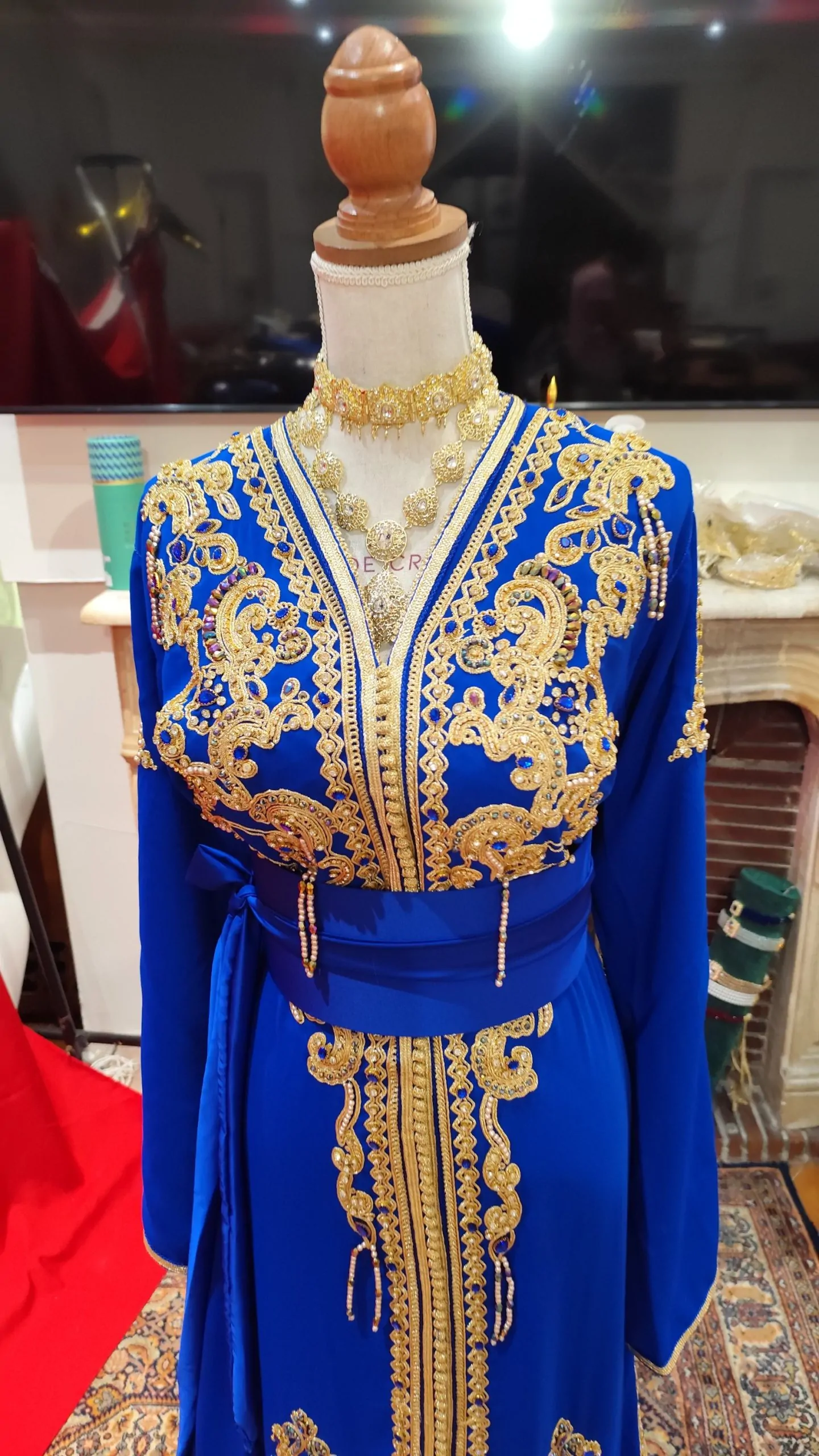 lot deux caftan marocain neuf grande taille – Image 7