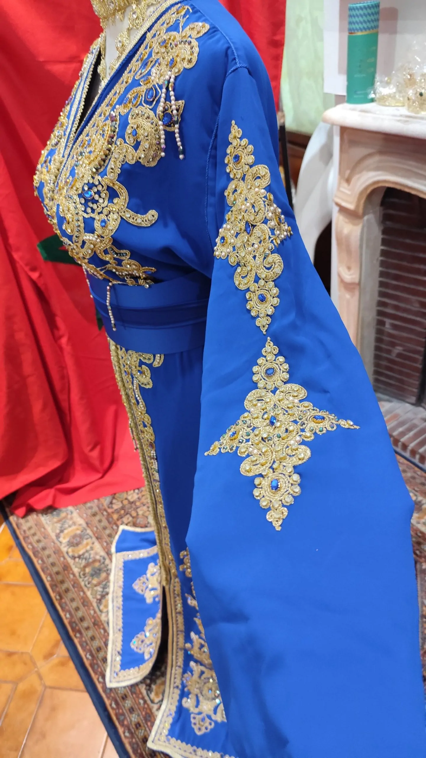 lot deux caftan marocain neuf grande taille – Image 9