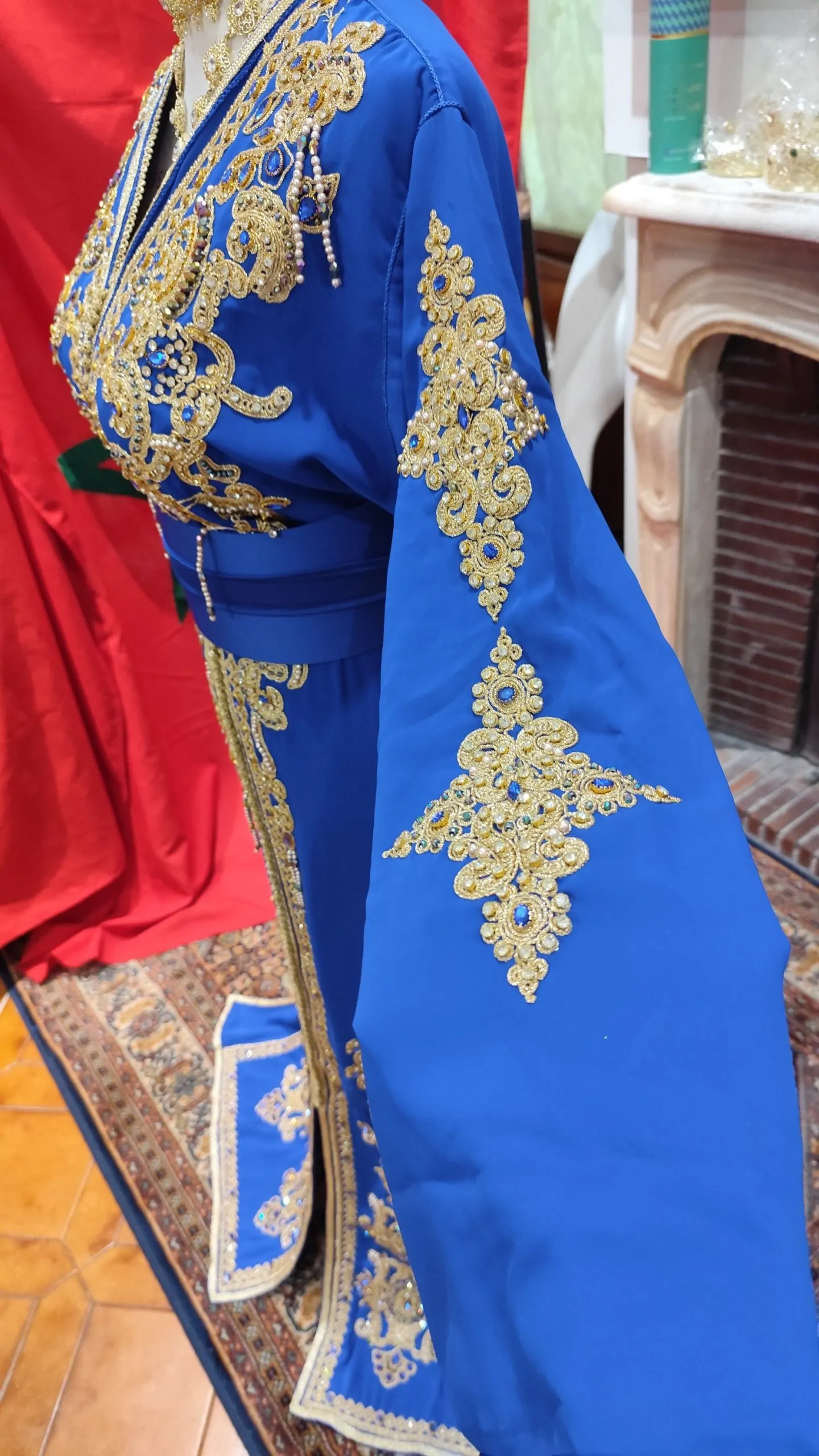 lot deux caftan marocain neuf grande taille – Image 8