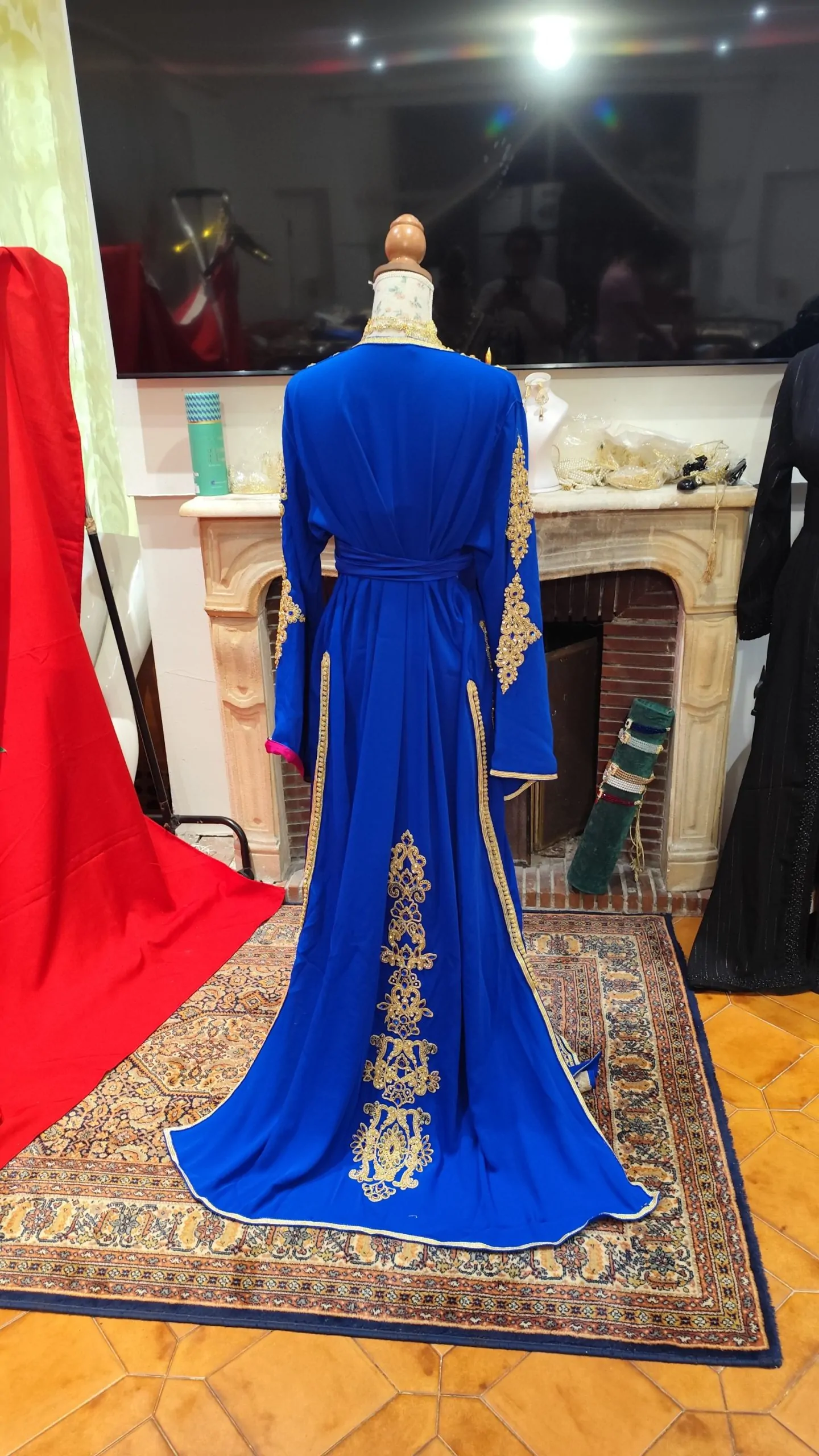 lot deux caftan marocain neuf grande taille – Image 4