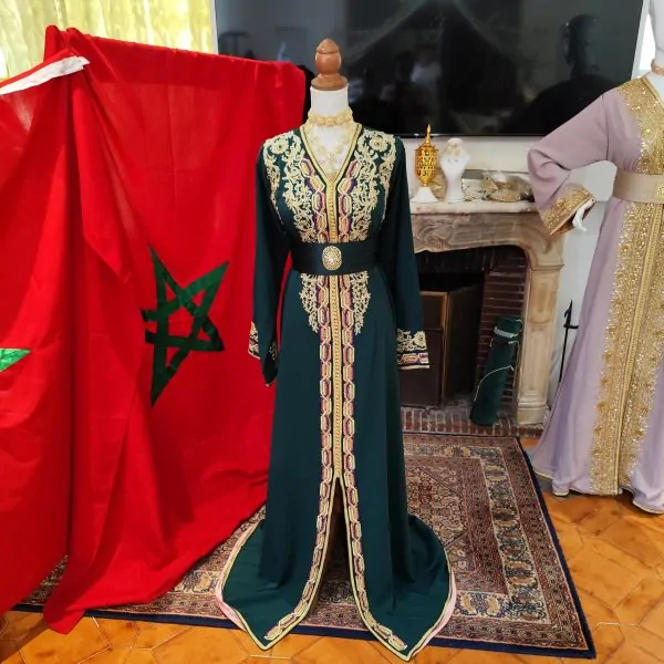 caftan marocain neuf doublé — photo 10