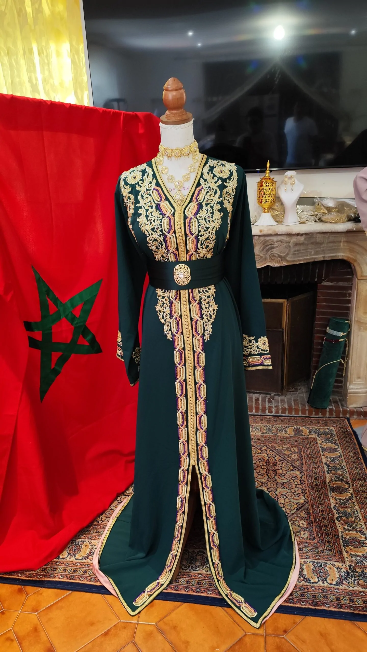 caftan marocain neuf doublé – Image 8