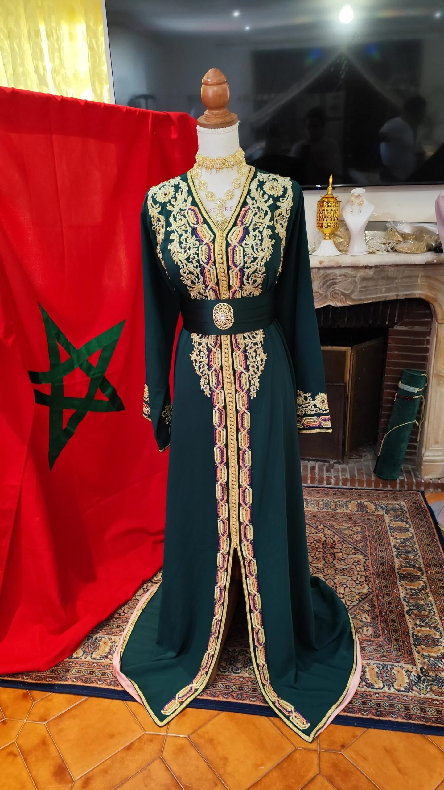 caftan marocain neuf doublé – Image 13