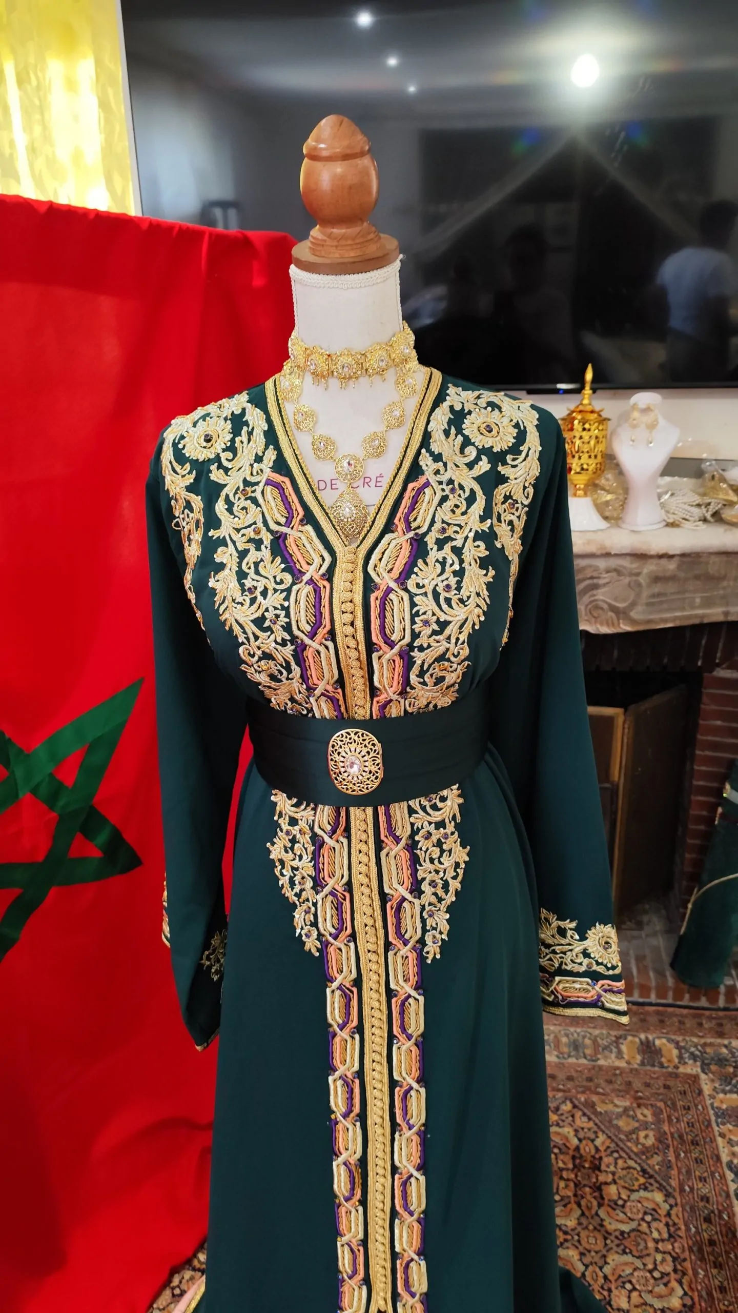 caftan marocain neuf doublé – Image 11