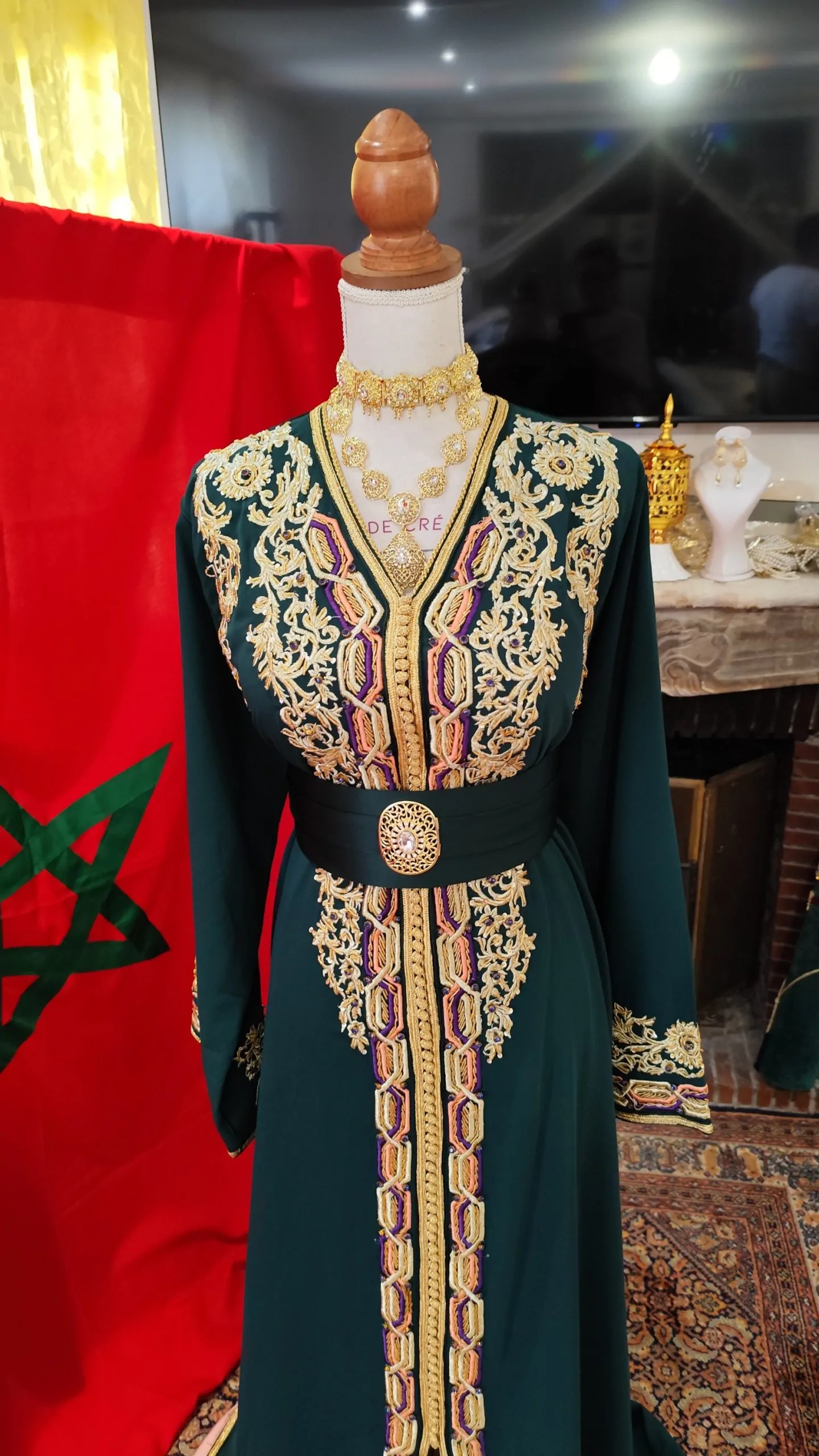 caftan marocain neuf doublé – Image 5
