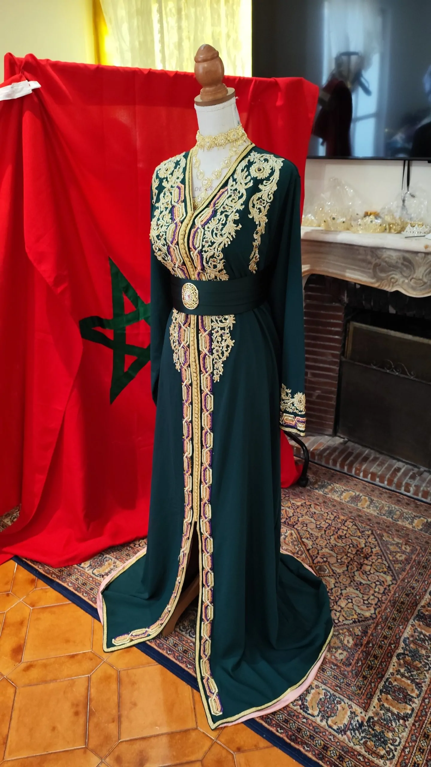 caftan marocain neuf doublé – Image 7