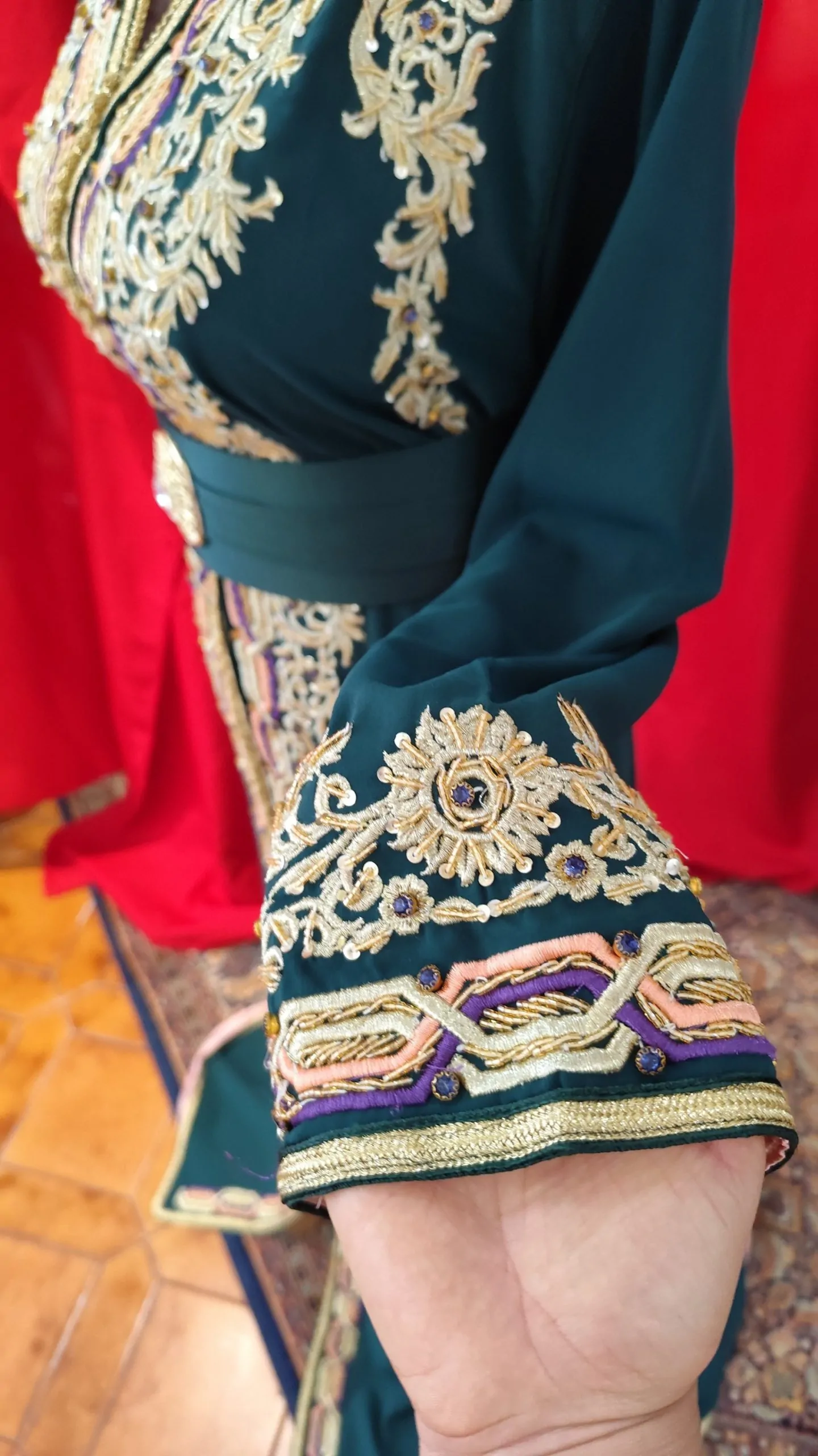 caftan marocain neuf doublé – Image 4