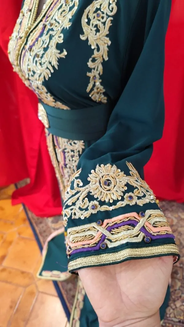 caftan marocain neuf doublé — photo 3