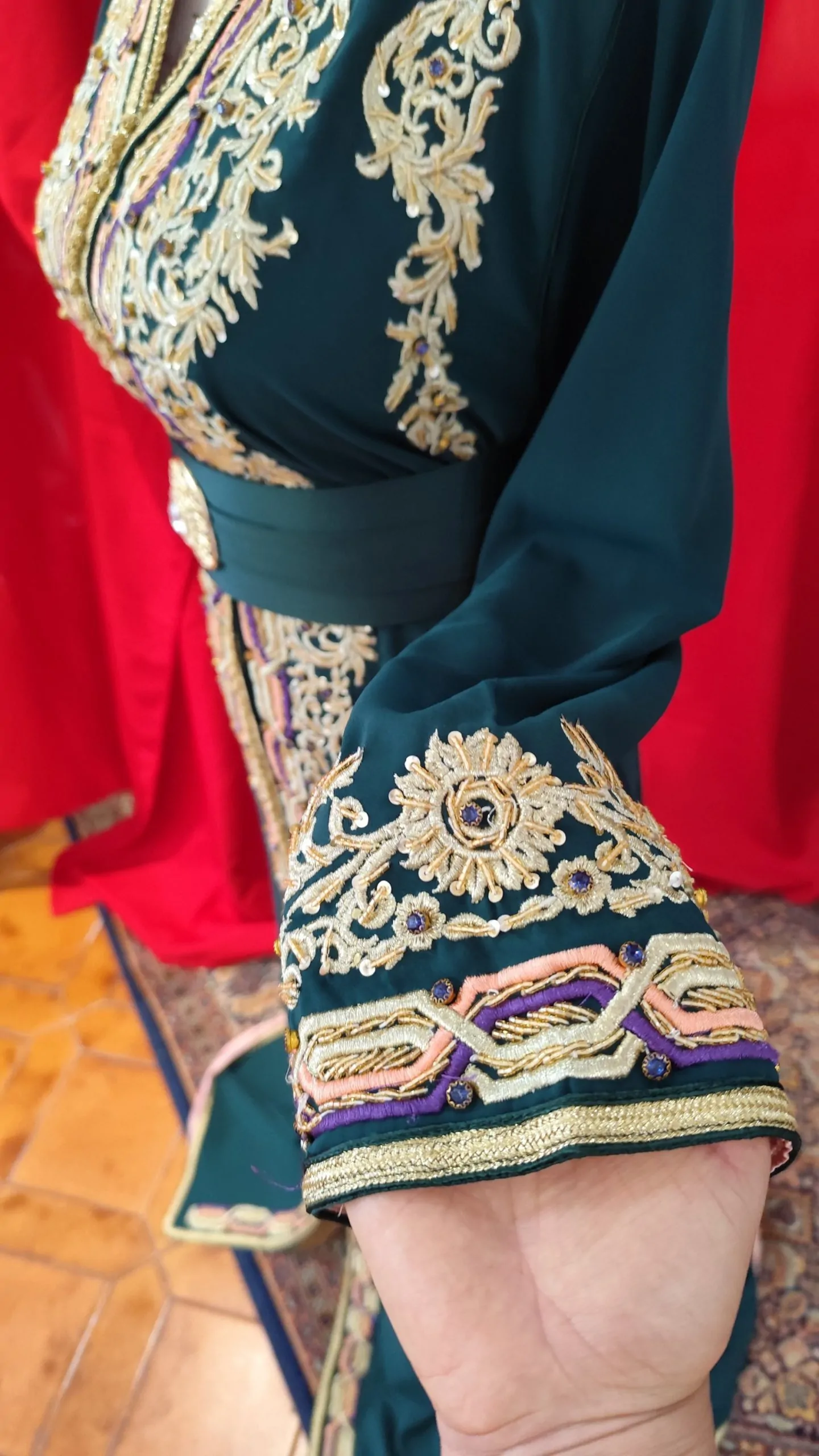 caftan marocain neuf doublé – Image 3