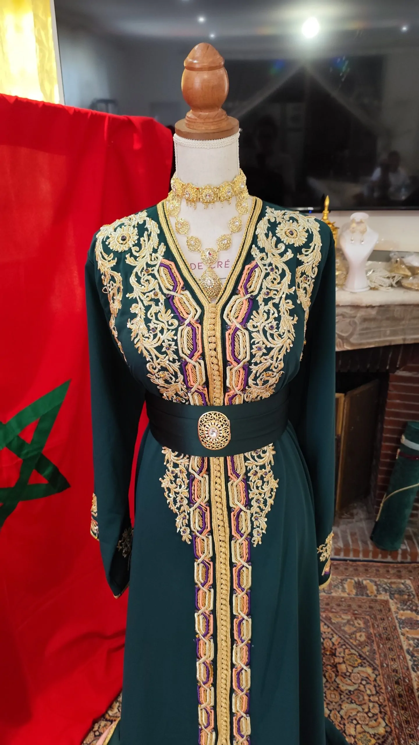caftan marocain neuf doublé – Image 9