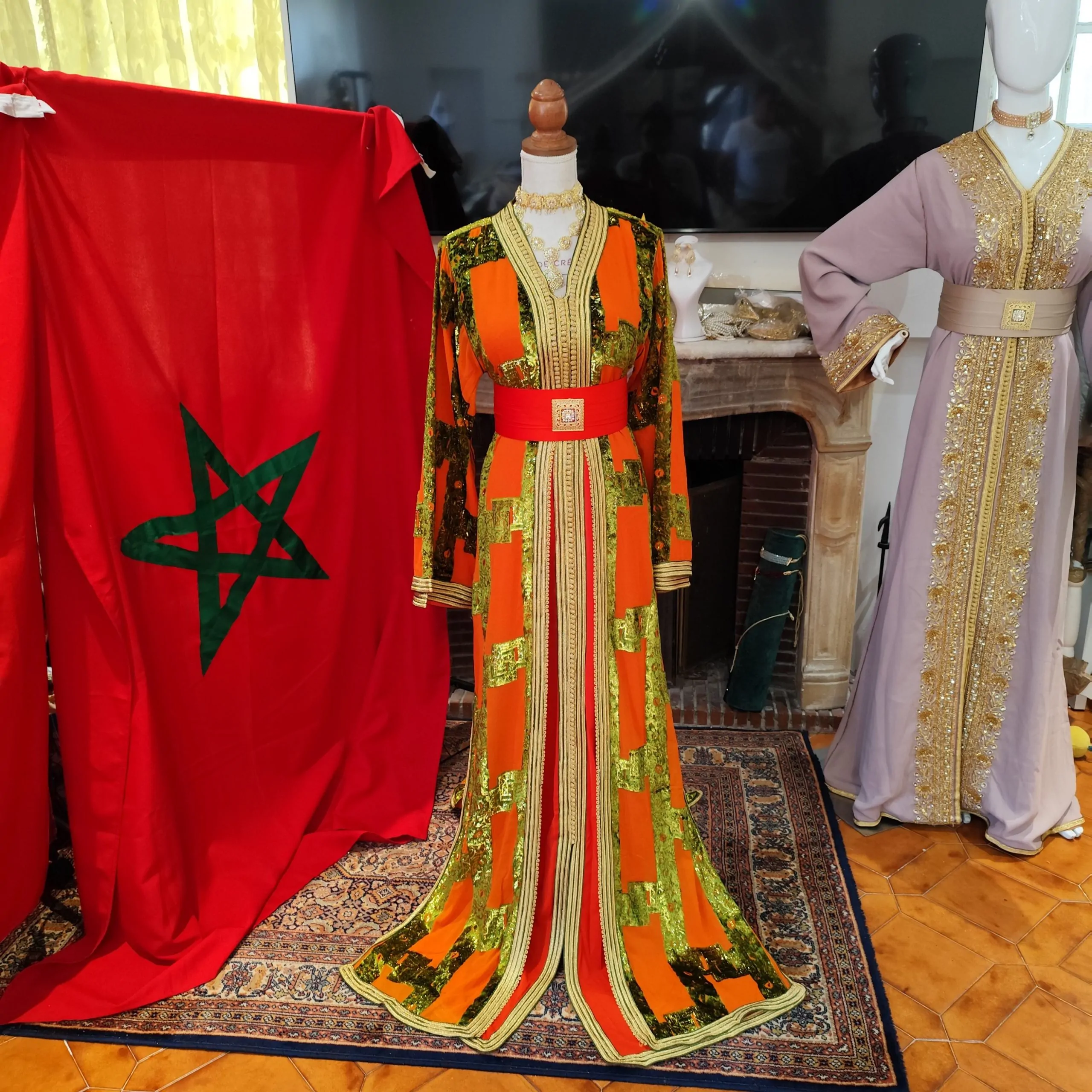 caftan marocain neuf