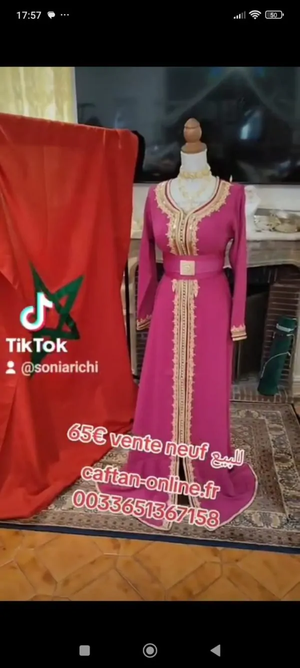 lot Caftan marocain — photo 3
