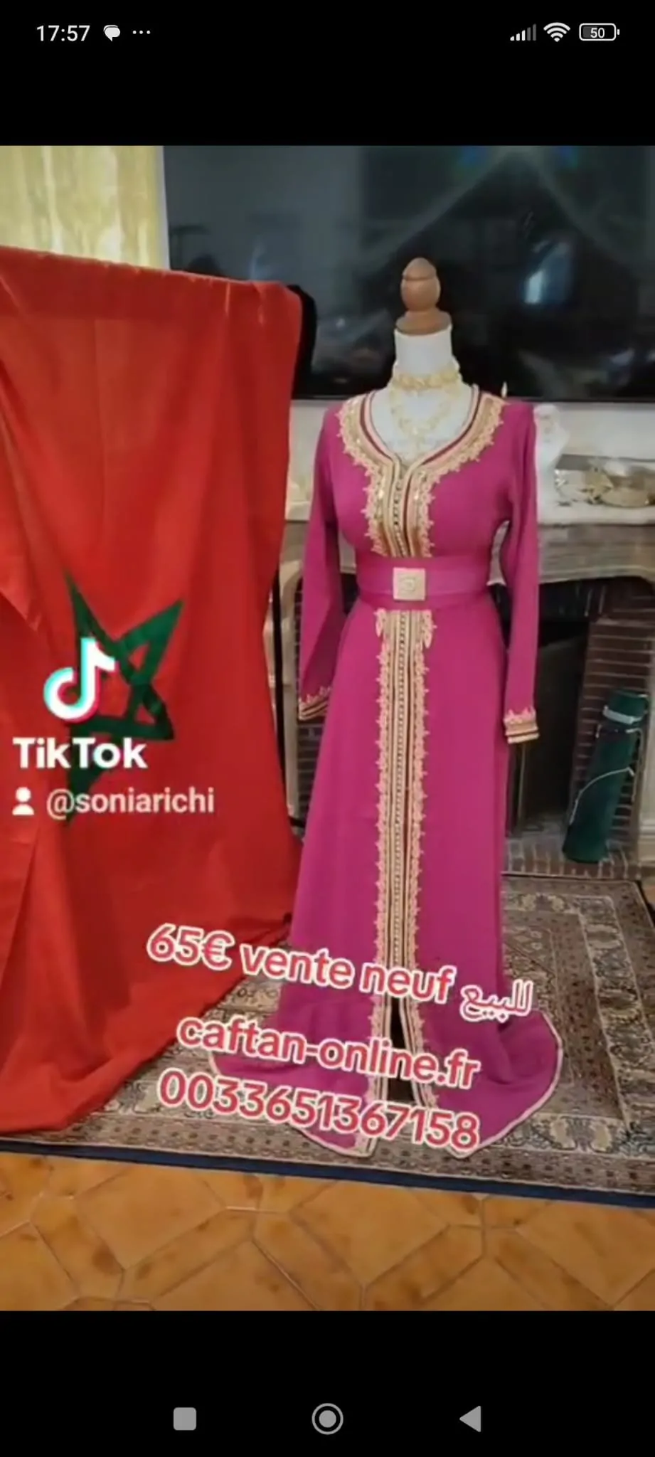 lot Caftan marocain – Image 3