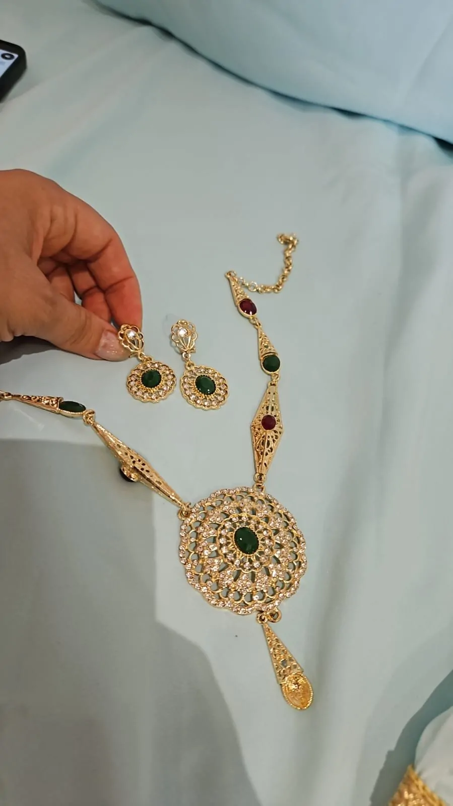 caftan marocain neuf avec accessoires – Image 2