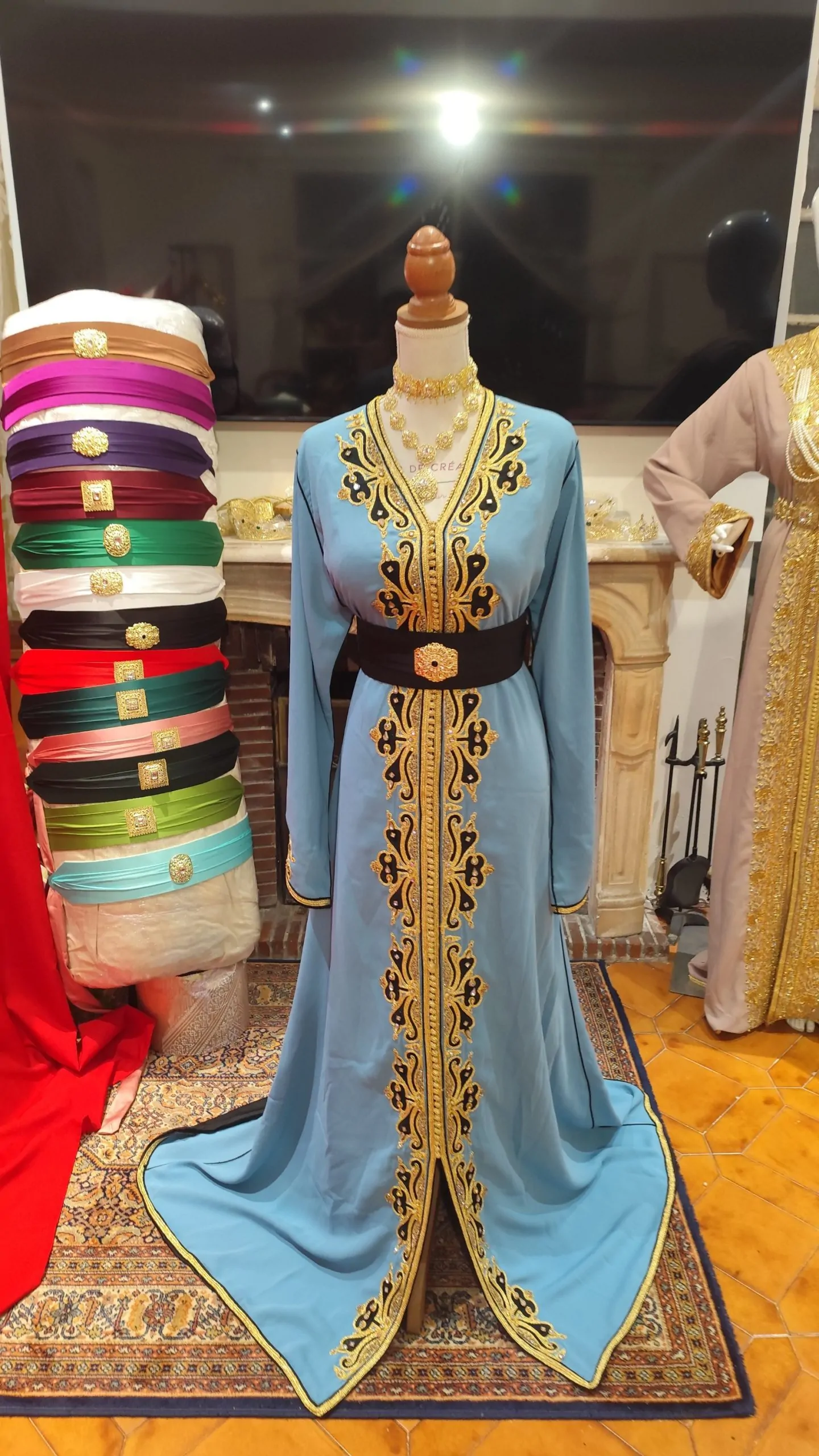 caftan marocain quasi neuf doublé – Image 6