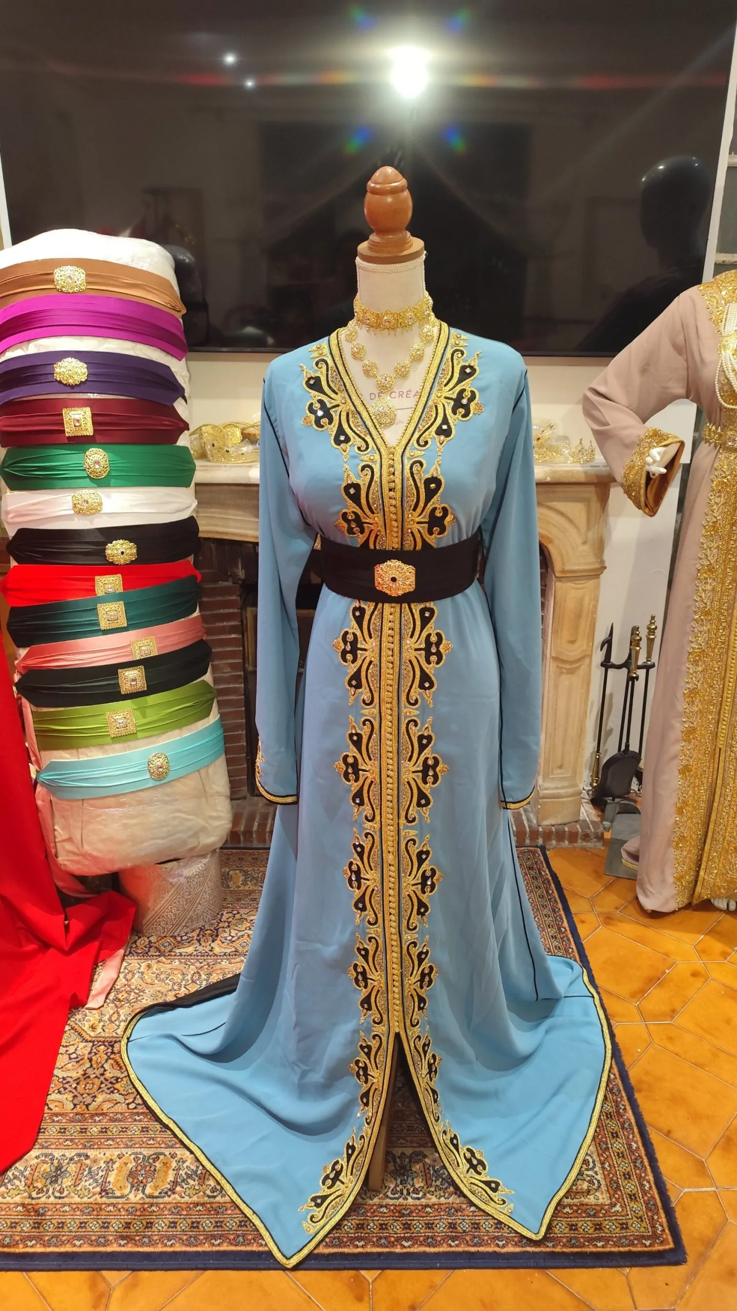 caftan marocain quasi neuf doublé – Image 7