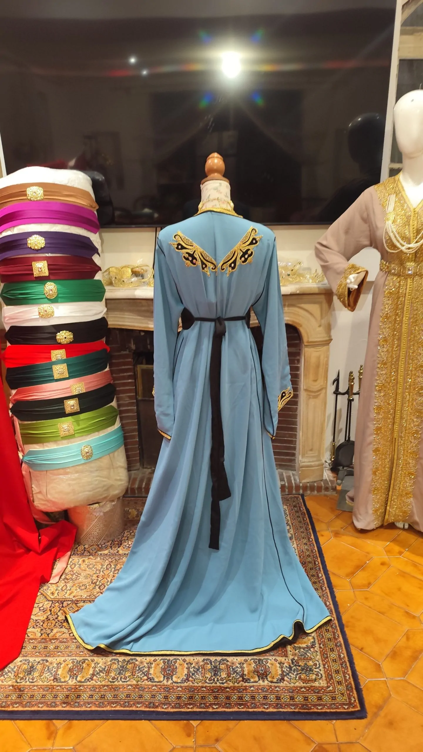 caftan marocain quasi neuf doublé – Image 10