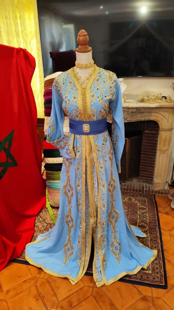 caftan marocain neuf - Takchita deux pièces — photo 8