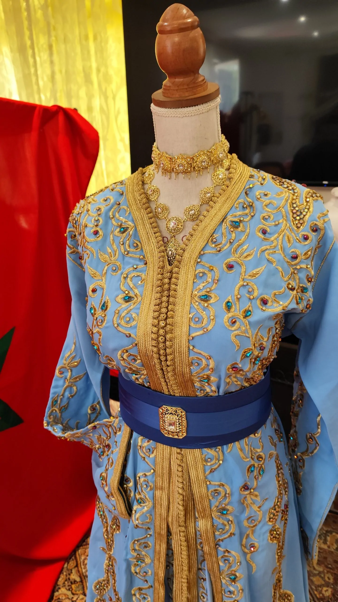 caftan marocain neuf - Takchita deux pièces – Image 11