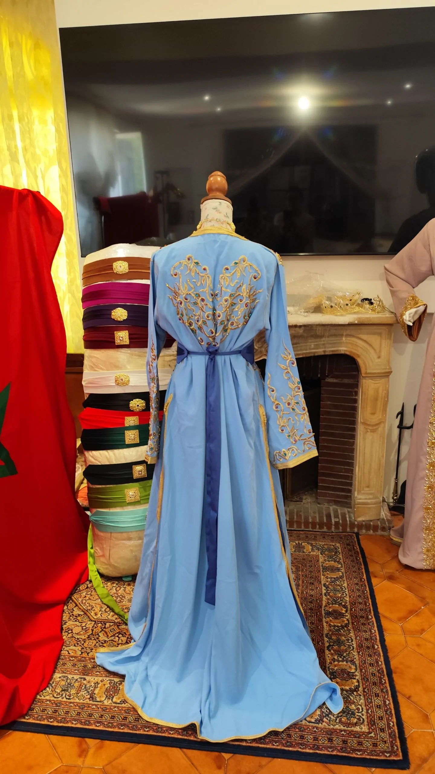 caftan marocain neuf - Takchita deux pièces – Image 2