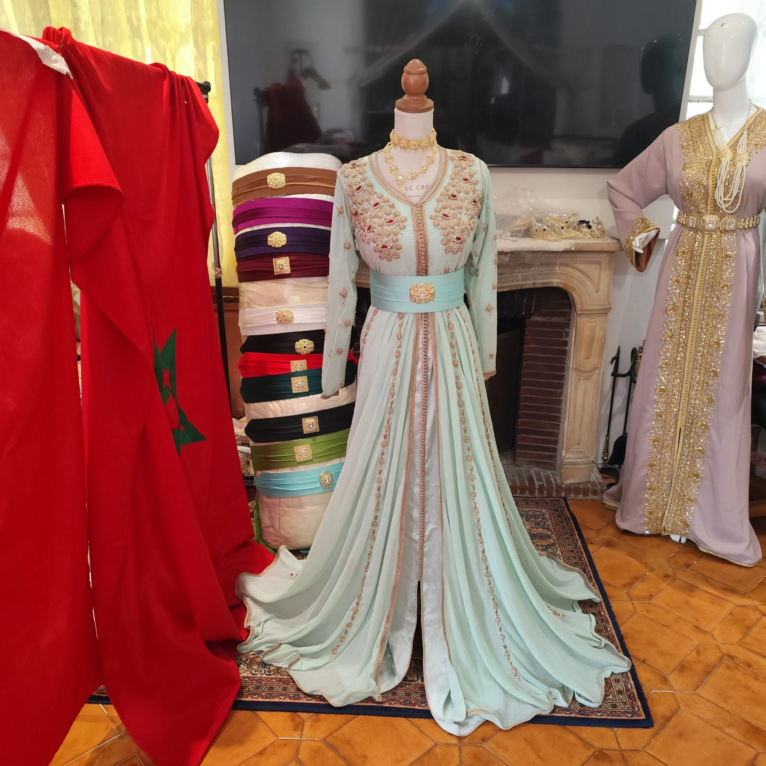 caftan marocain d occasion
