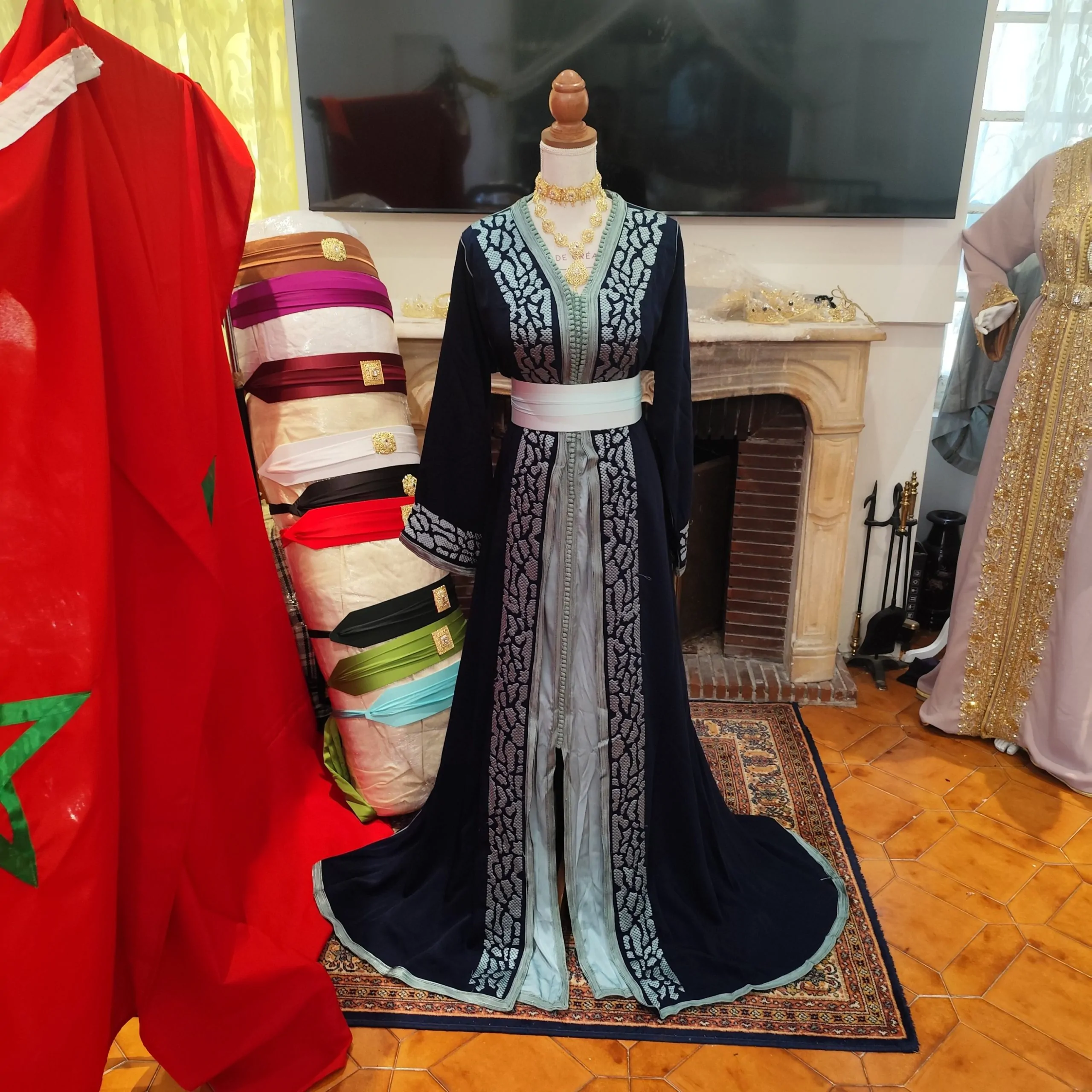 caftan marocain neuf grande taille – Image 8