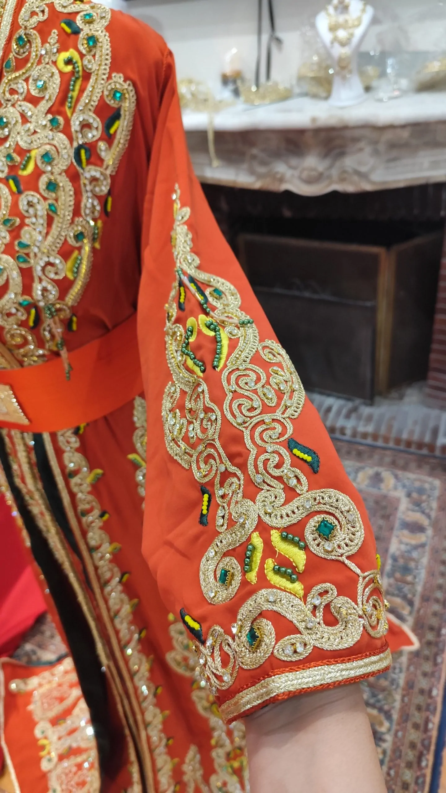 lot deux caftan marocain neuf doublé – Image 10