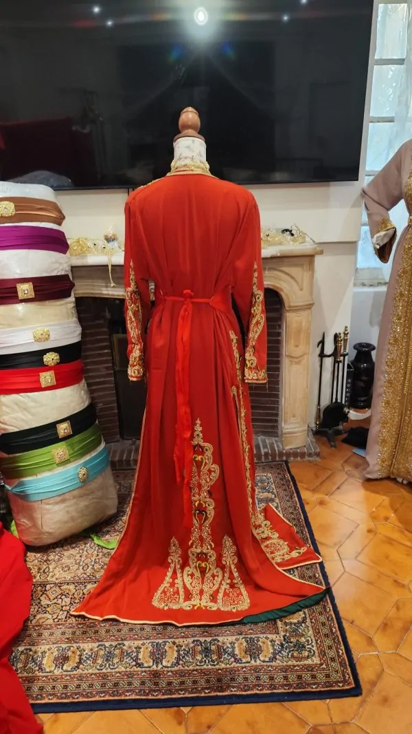 lot deux caftan marocain neuf doublé — photo 4
