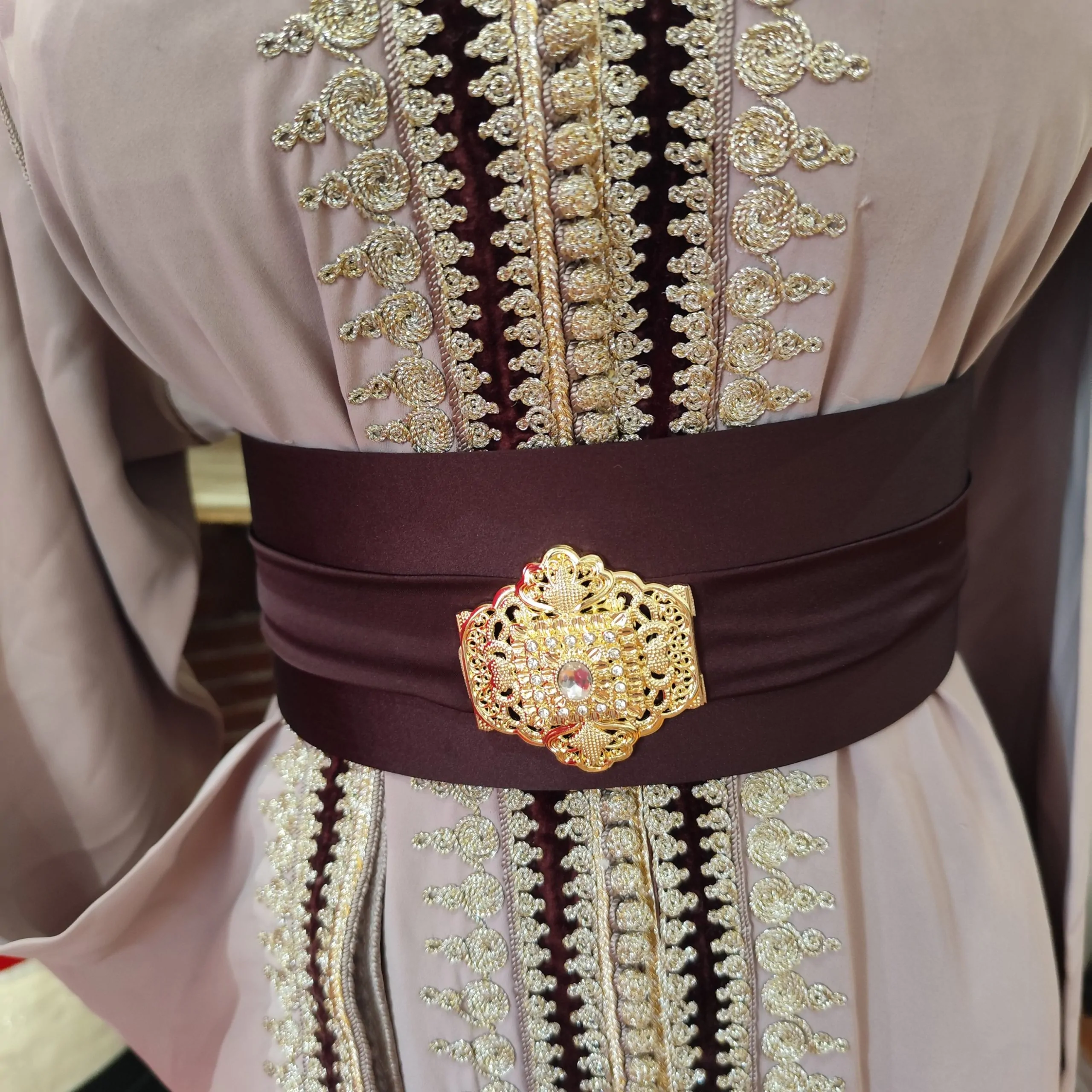 ceinture neuve chocolat