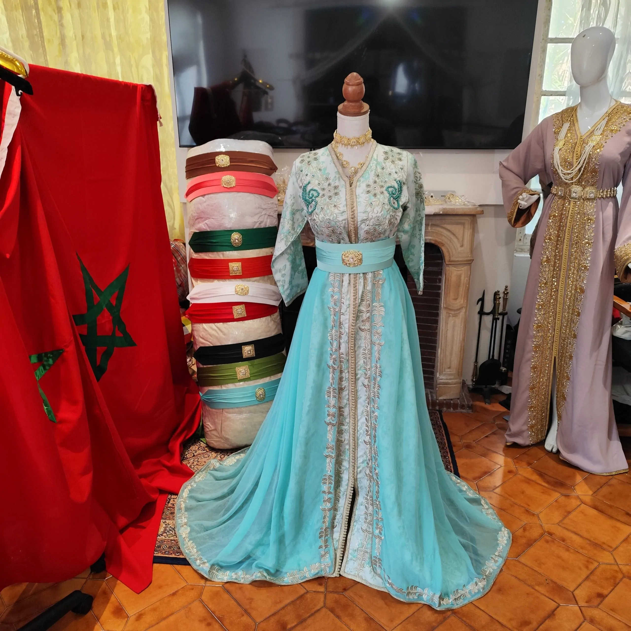 caftan marocain d occasion