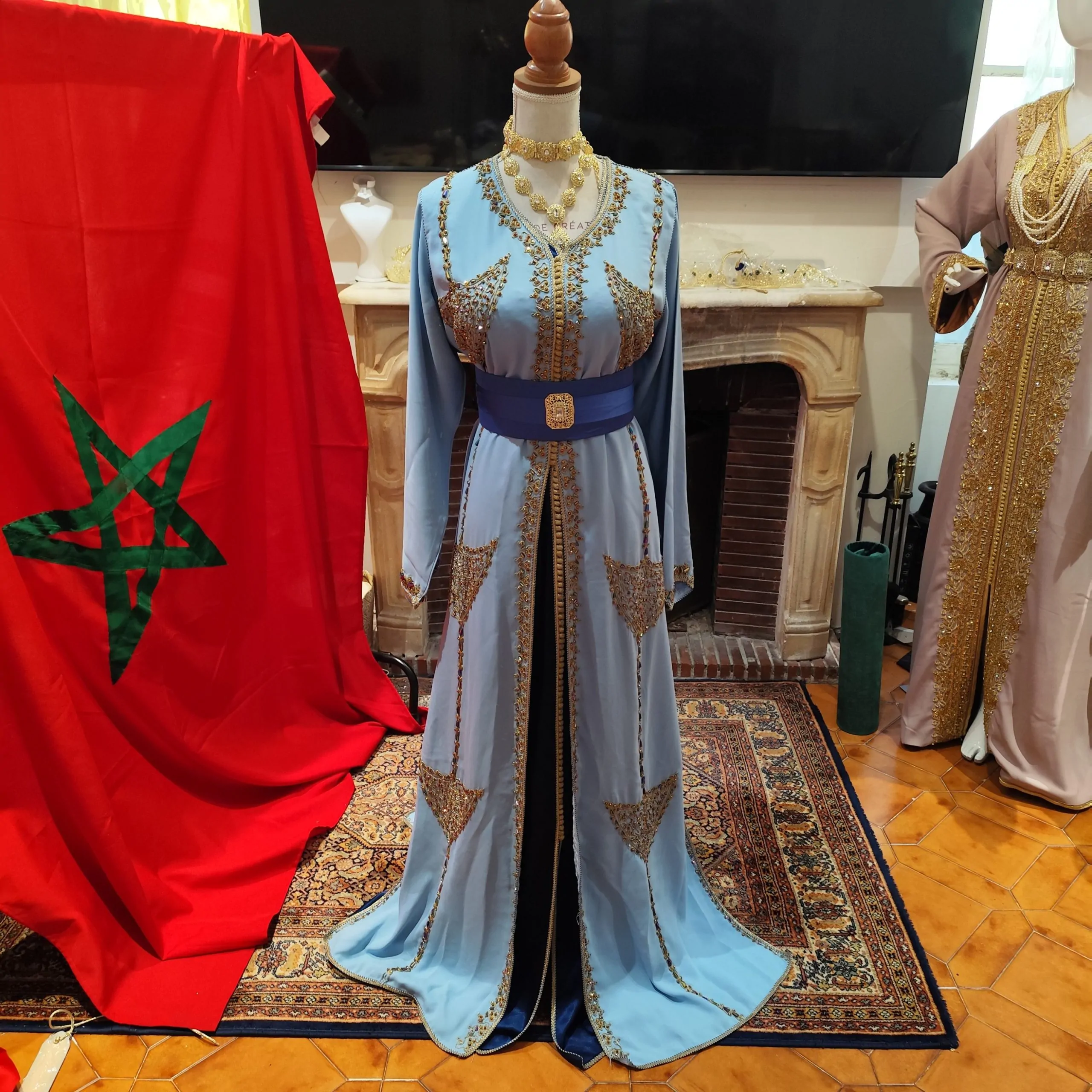 caftan marocain d occasion